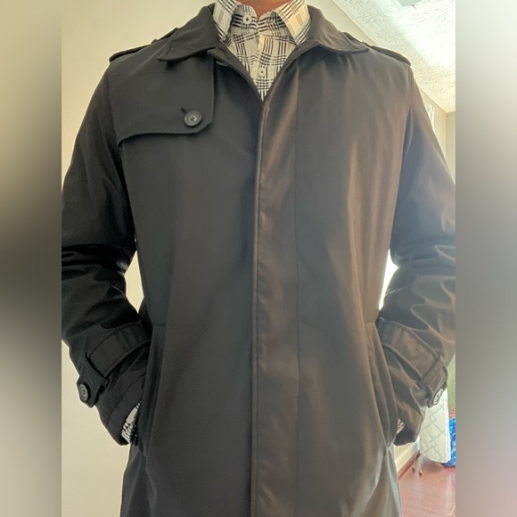 Men’s Kenneth Cole Reaction trench coat - Picture 1 of 8